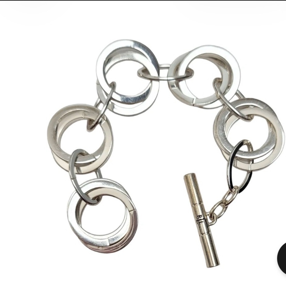Ralph Lauren Silver Chain Link Bracelet